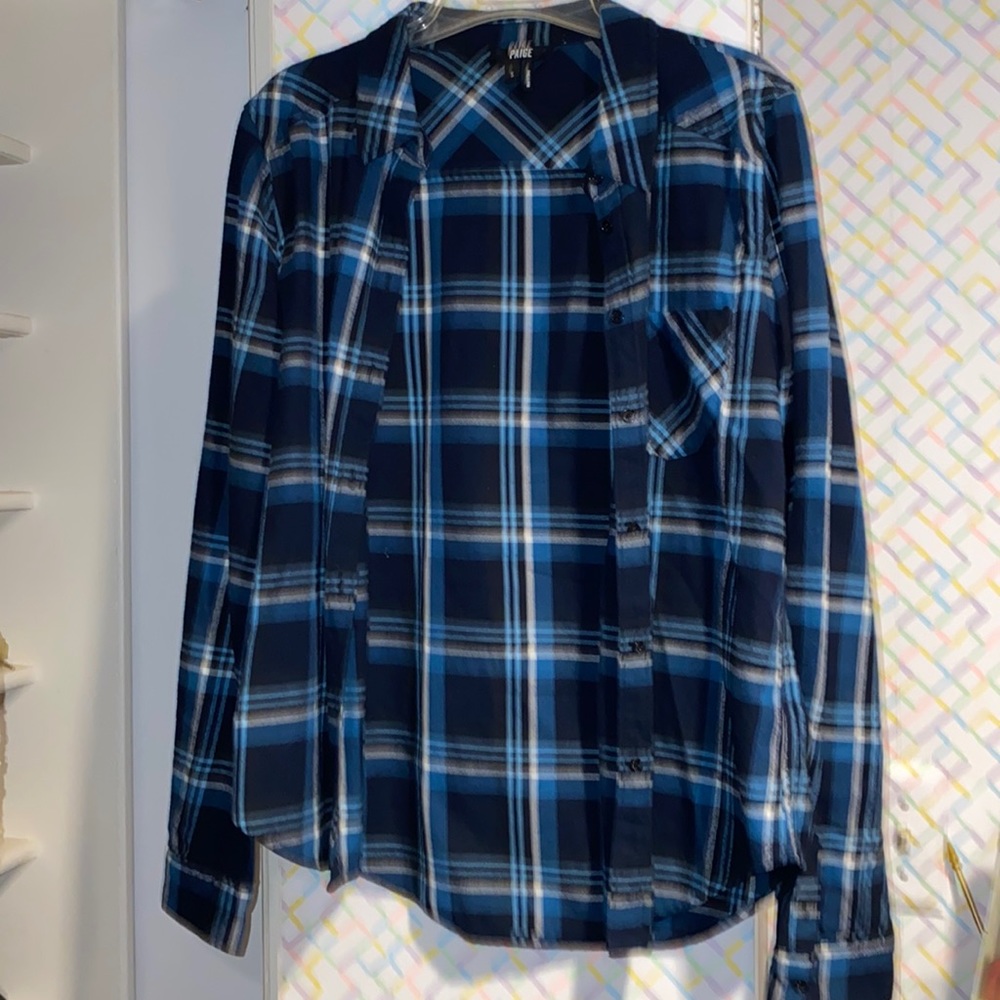 💕 Paige Blue Flannel 💫